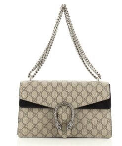 Dionysus Bag GG Coated Canvas Small