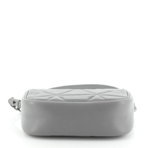 Spectrum Zip Shoulder Bag Quilted Leather Small - Image 5