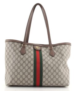 Ophidia Shopping Tote GG Coated Canvas Medium