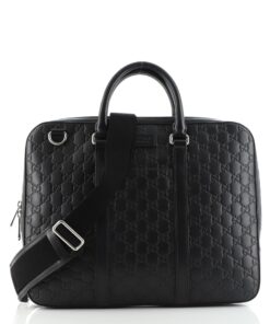 Convertible Briefcase Guccissima Leather Medium