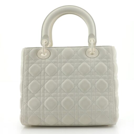 Ultra Matte Lady Dior Bag Cannage Quilt Calfskin Medium - Image 3
