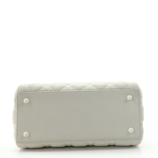 Ultra Matte Lady Dior Bag Cannage Quilt Calfskin Medium - Image 4