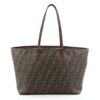 Roll Tote Zucca Coated Canvas Large