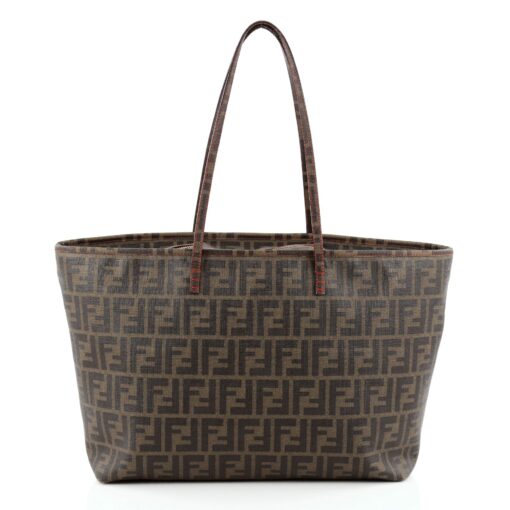 Roll Tote Zucca Coated Canvas Large