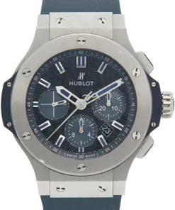 Hublot MINT COMPLETE SET Big Bang “Japan Jeans” 44mm Blue Jean Dial Titanium 301.SX.2770.NR.JPN15