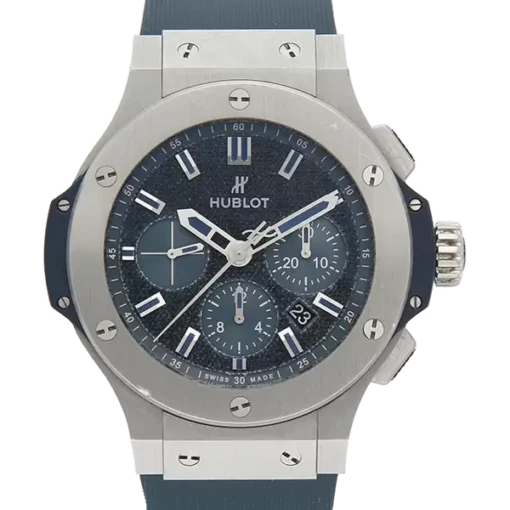 Hublot MINT COMPLETE SET Big Bang “Japan Jeans” 44mm Blue Jean Dial Titanium 301.SX.2770.NR.JPN15