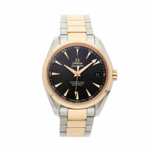 Omega Aqua Terra Co-Axial Chronometer 18k Rose Gold / SS