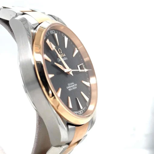 Omega Aqua Terra Co-Axial Chronometer 18k Rose Gold / SS - Image 4